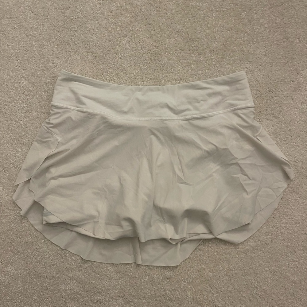 Lululemon Athletica Cream Skort